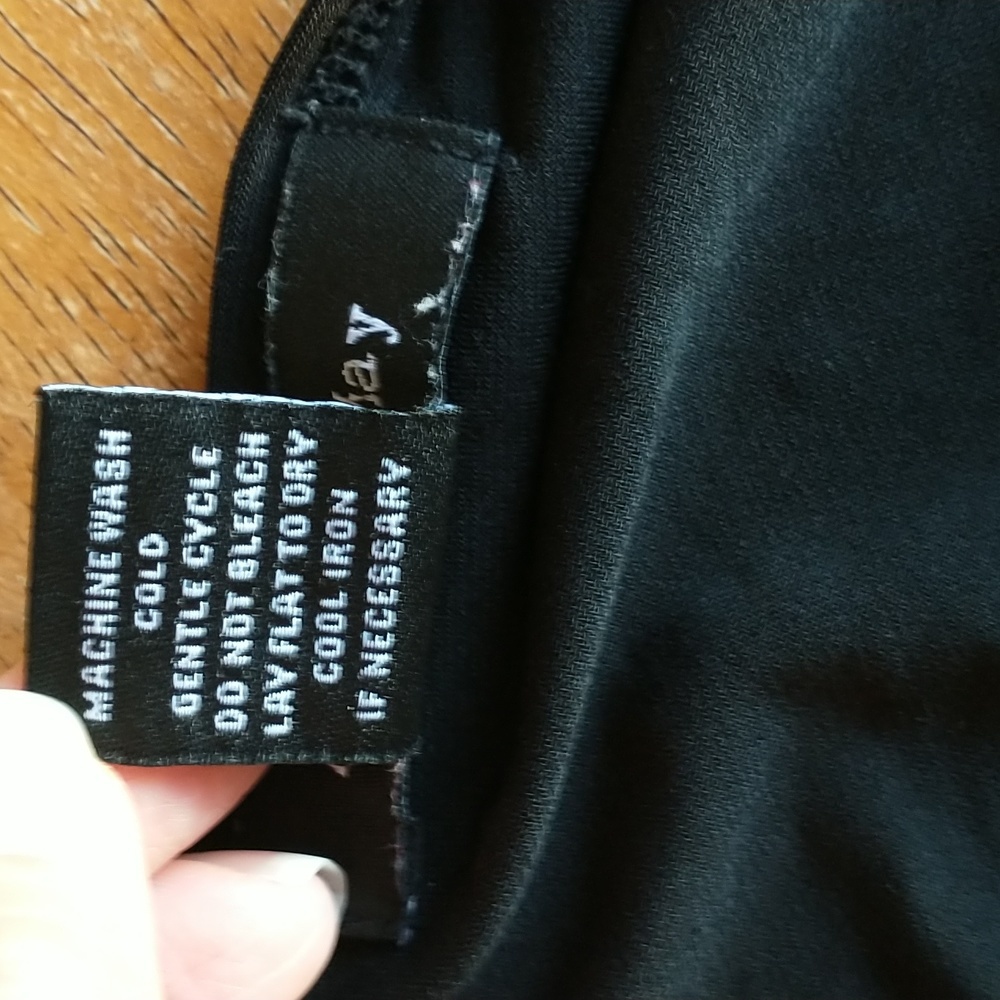 Adele & May Black Top size small - Picture 6 of 6